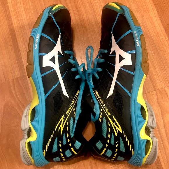 Mizuno Wave Lightning SR touch Excellent Condition size 9 athletic shoes - Picture 1 of 9